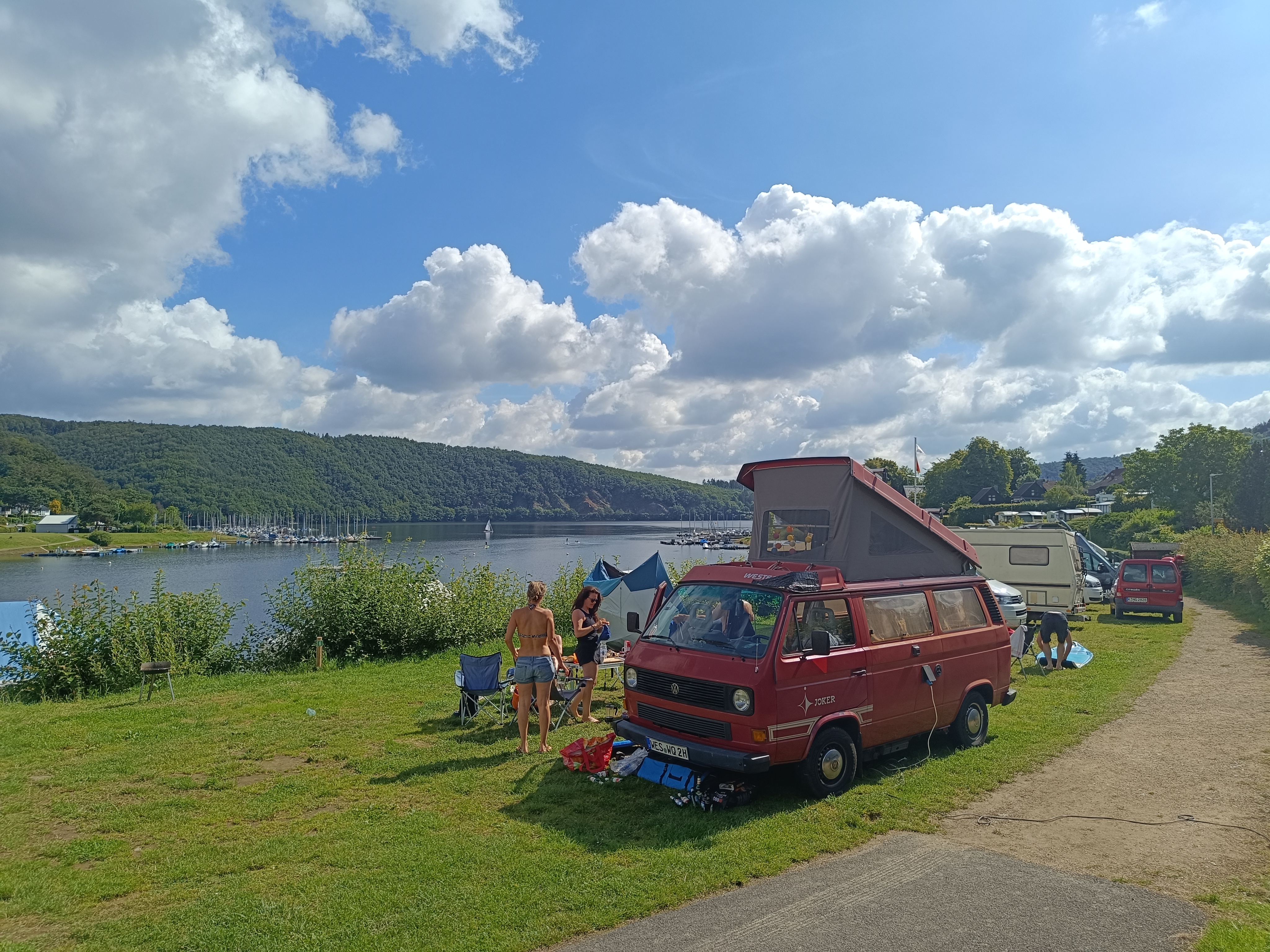 Zeltwiese Campingplatz Rursee Camping
