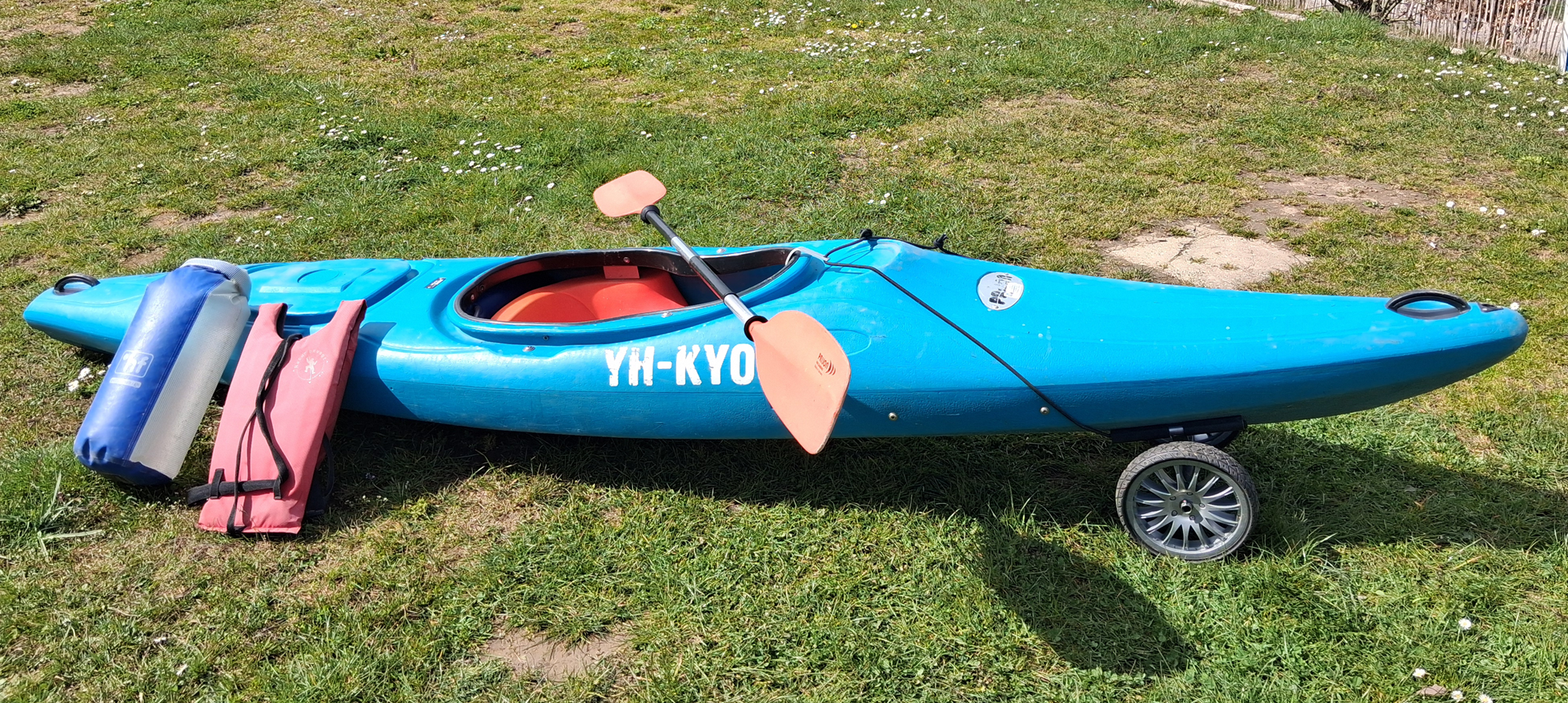 Einer Kajak Blau web